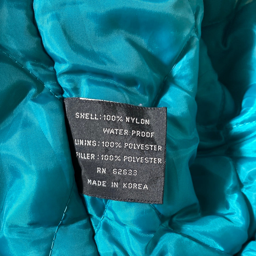 90’s DOLPHINS Size L NFL Nylon Padded Jacket / E1740N