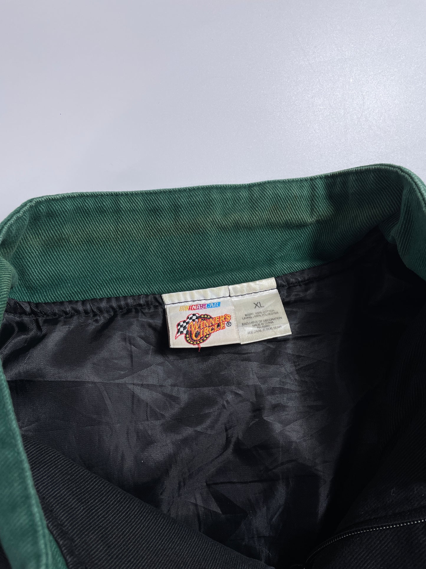 Vintage NASCAR AMP ENERGY Size XL Racnig Jacket / E3952J