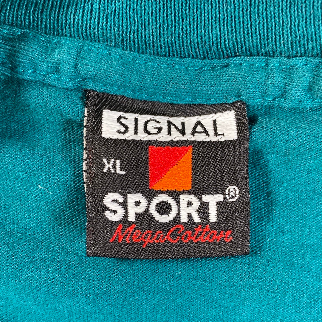 90’s RAINFOREST Made in USA Size XL Vintage Animal T-Shirt / E1000