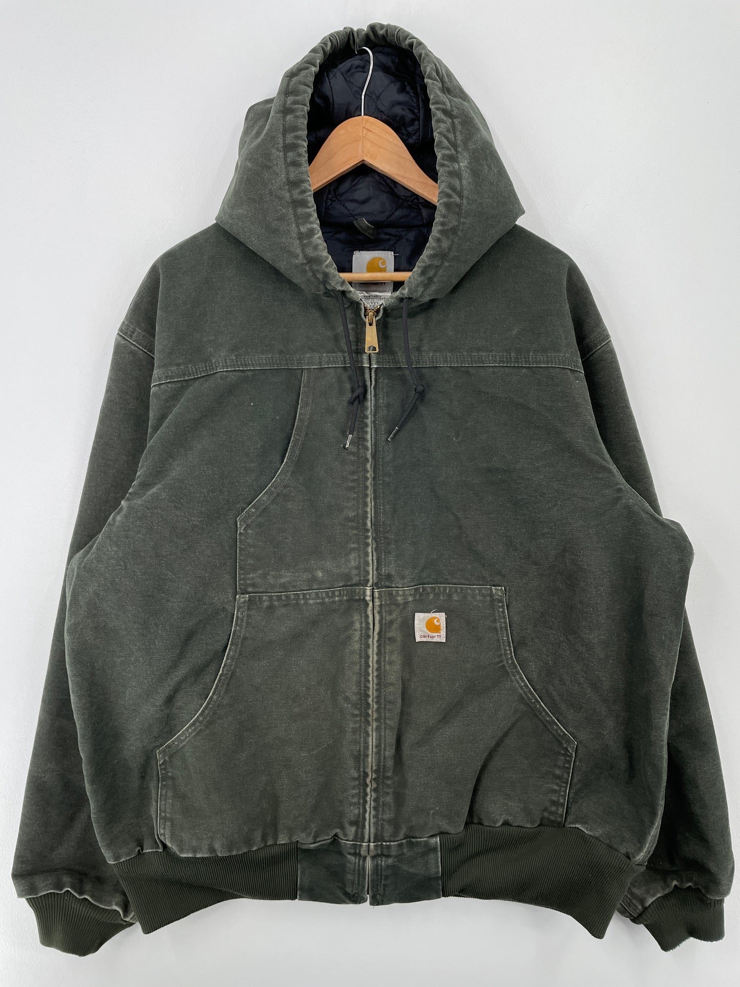 Vintage CARHARTT Size XL Hoodie Duck Jacket / A8735