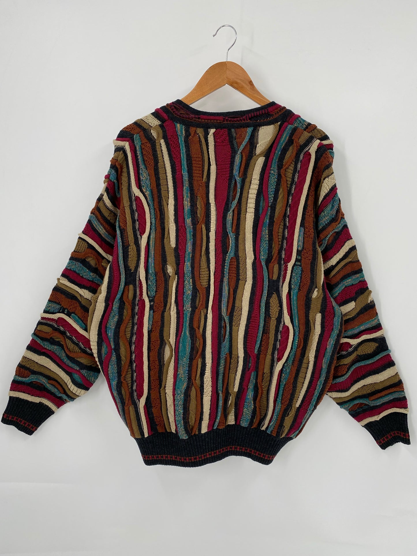 Vintage 3D COOGI- Style Size L Knit Sweater / K4728