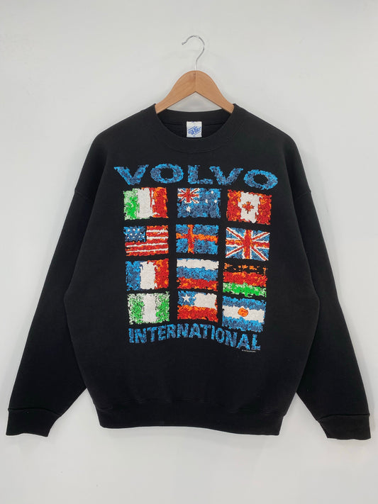 1993 VOLVO INTERNATIONAL Made in USA Size XL Vintage Sweat-shirt / K7651