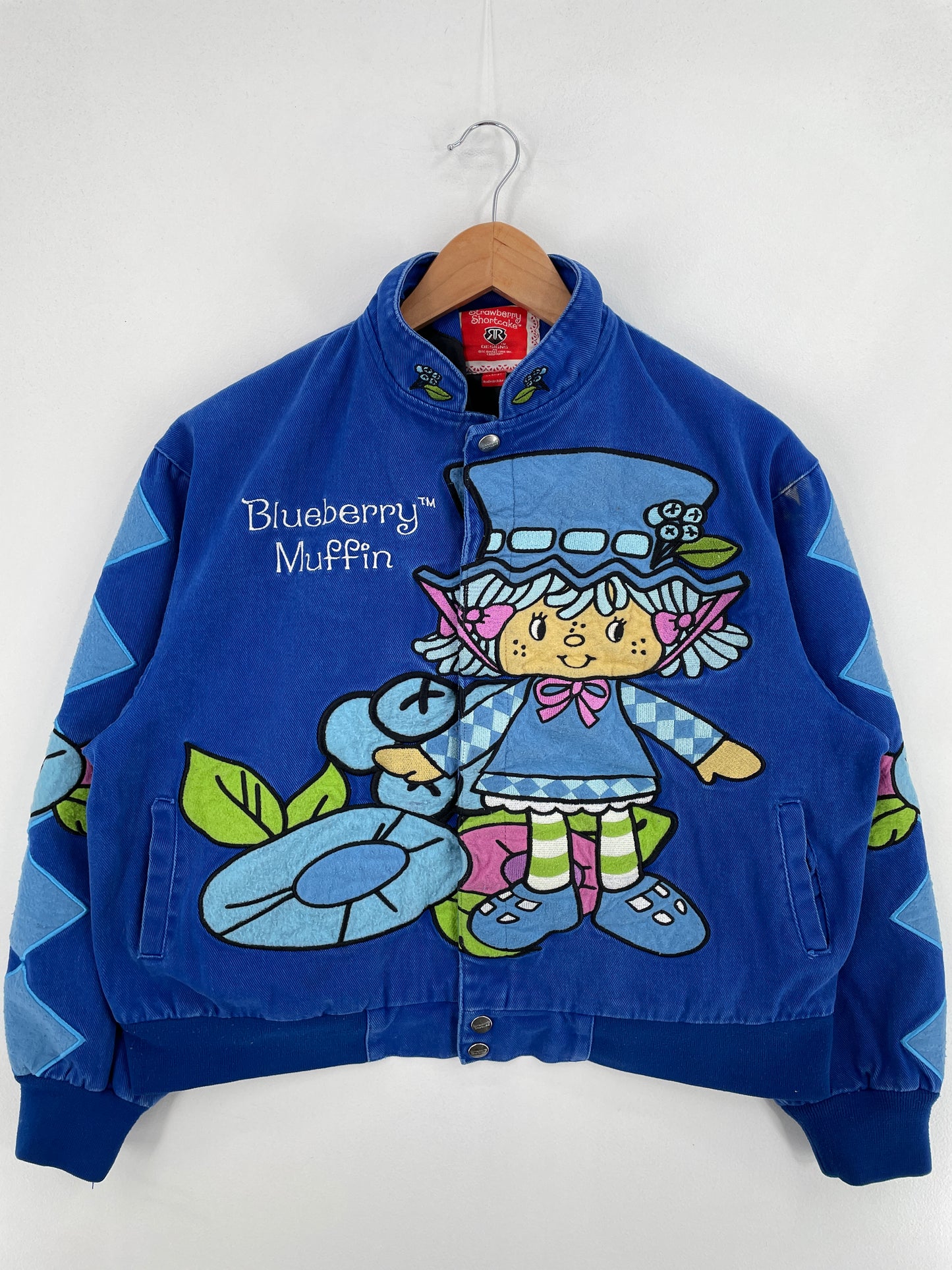 Vintage STRAWBERRY SHORTCAKE Size Kids.XXL Racing Jacket / E860