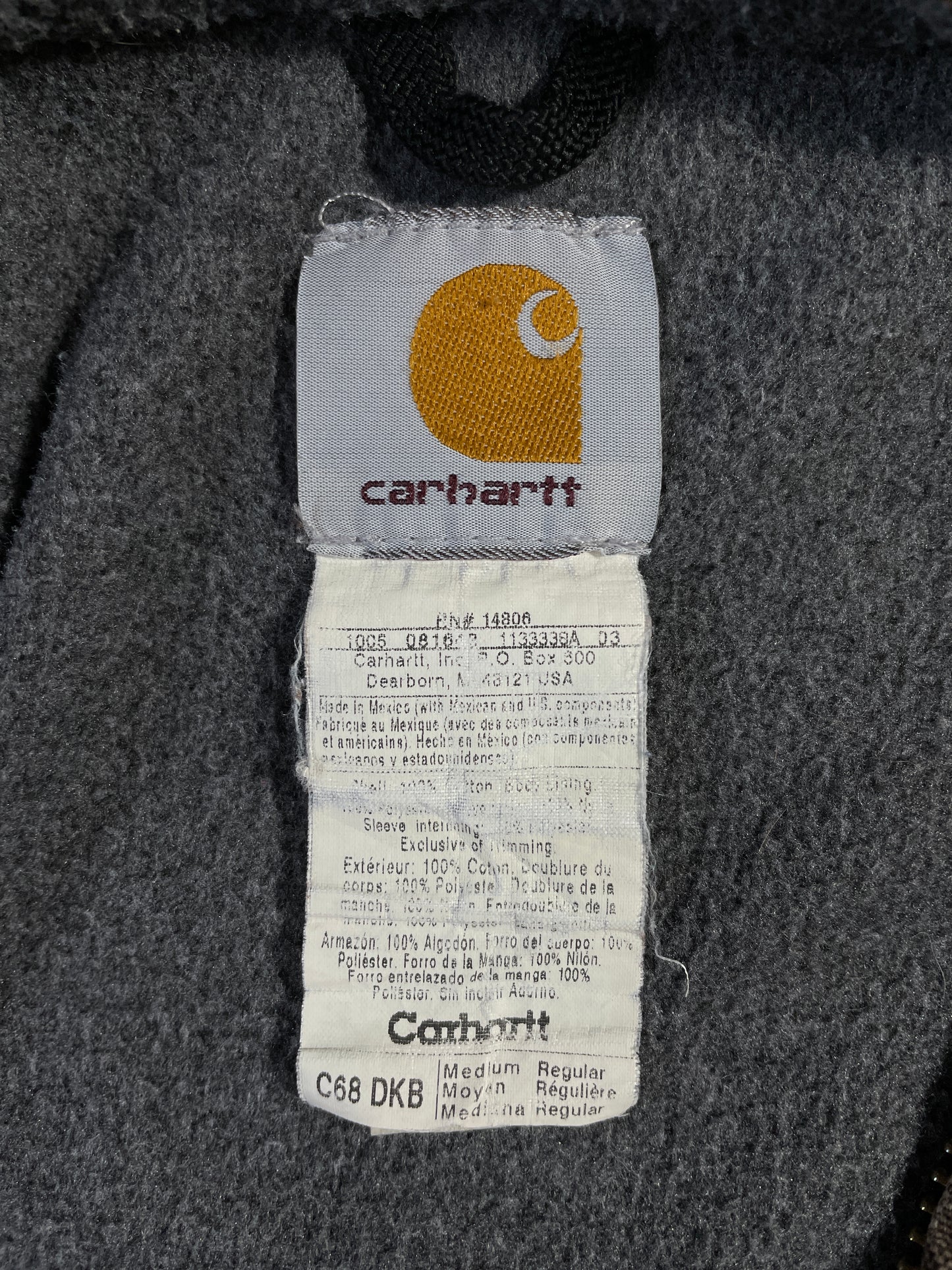 Vintage CARHARTT Size M Hoodie Duck Jacket / A9743