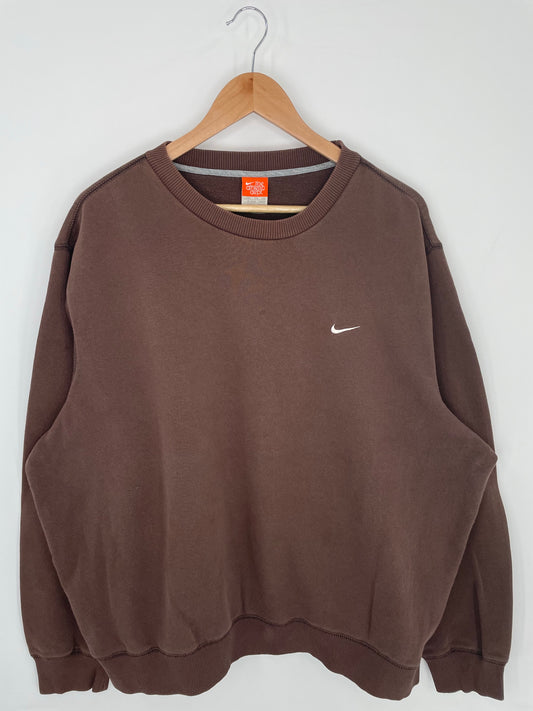 00’ NIKE MINI SWOOSH Size XXL Vintage Sweat-shirt / K8402