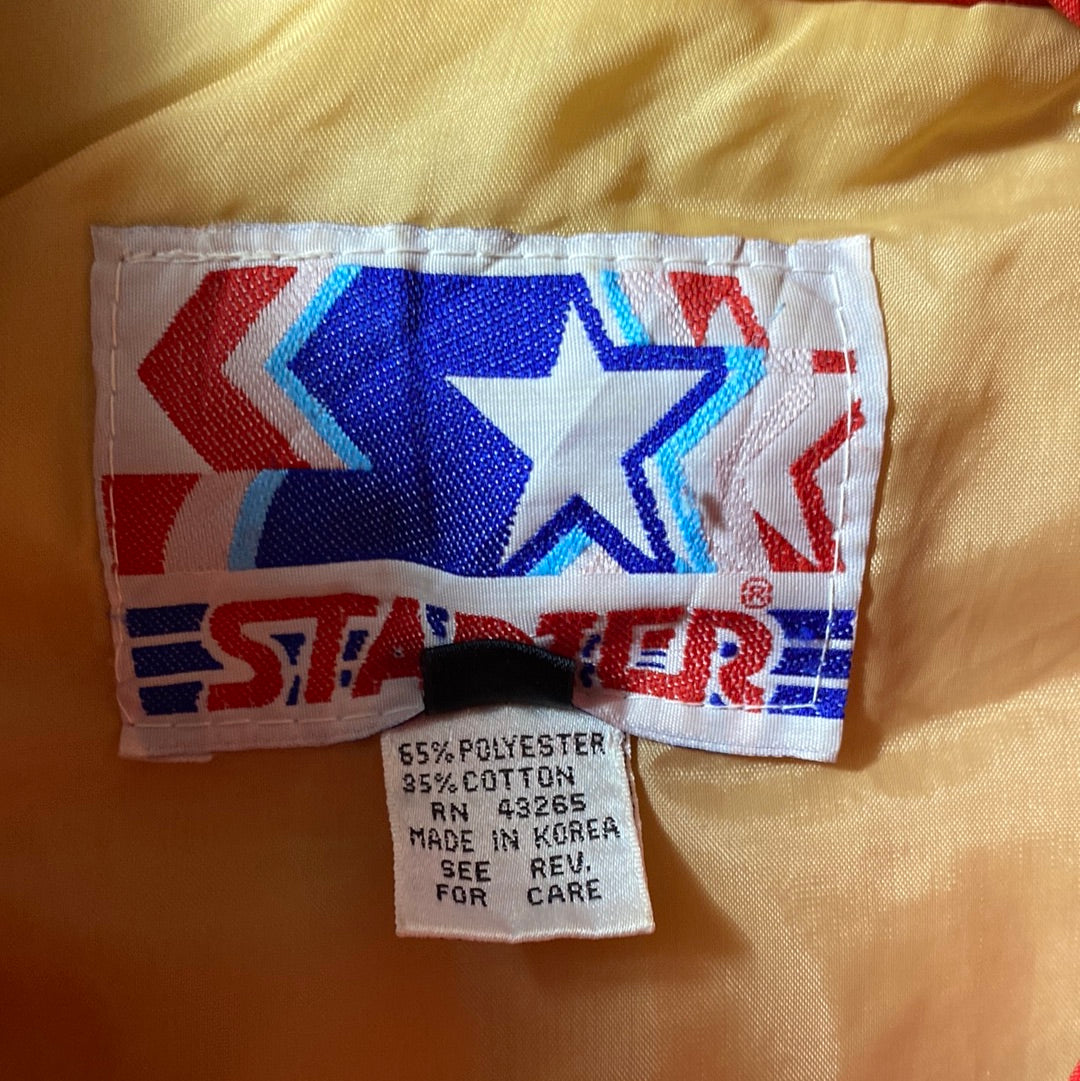 90’s STARTER x 49ERS Size L NFL Nylon Padded Jacket / E1745N