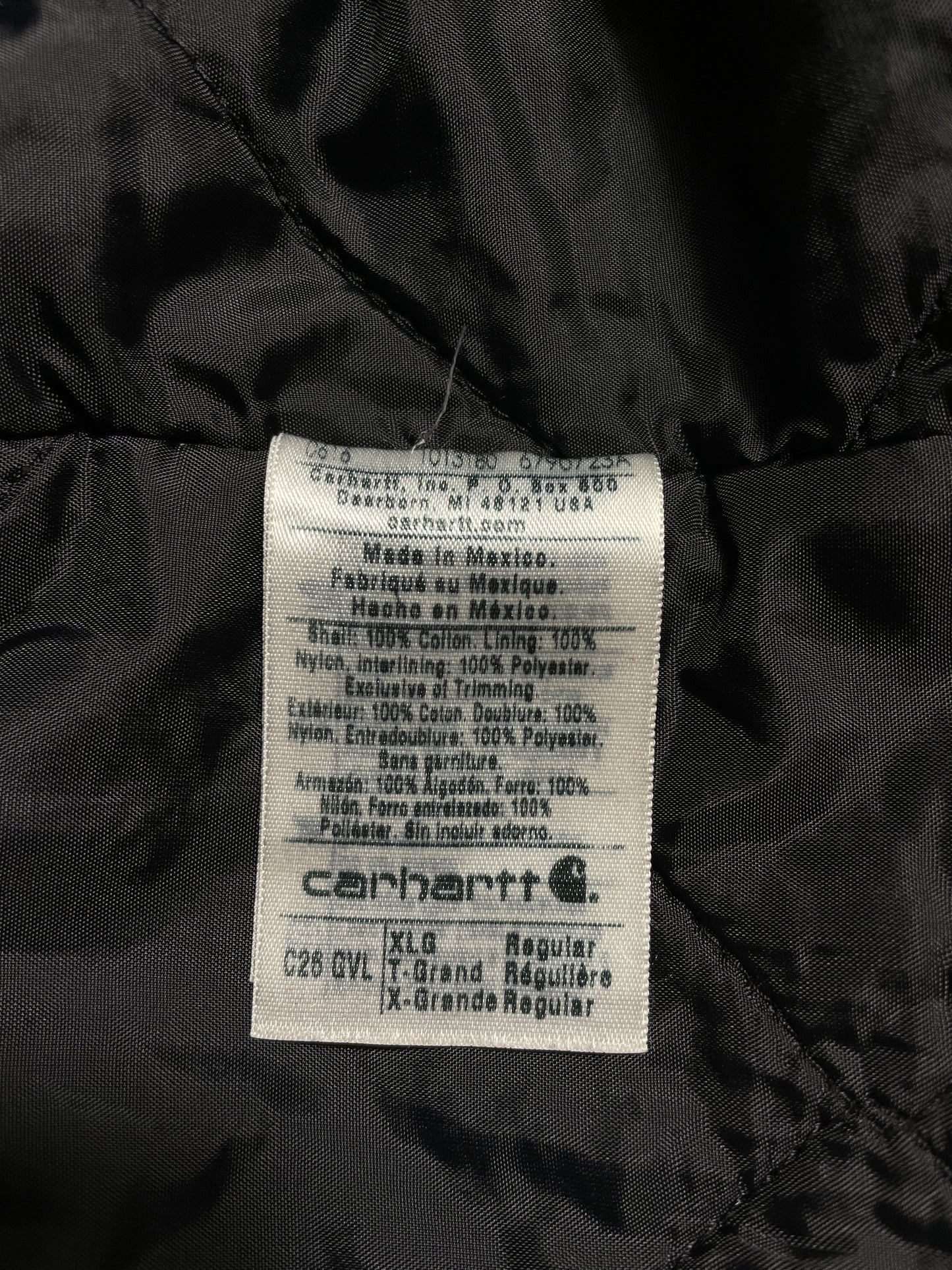 Vintage CARHARTT Size XL Duck Jacket / A9645