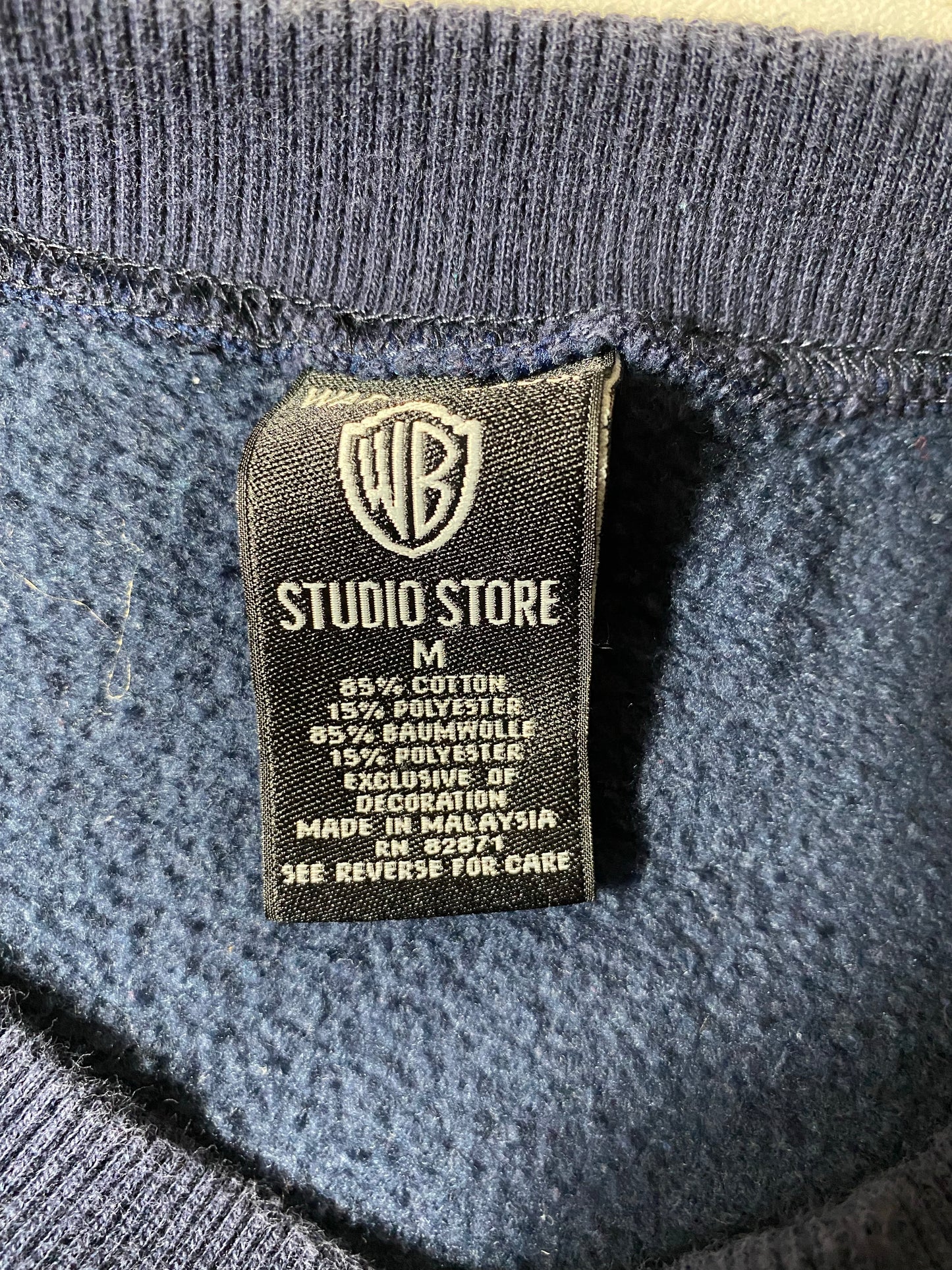 1997 WARNER BROS Size M Vintage Sweat-shirt / K4189