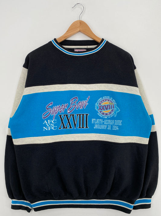 1994 SUPER BOWL XXVIII Size XL Vintage NFL Sweat-Shirt/ A5927
