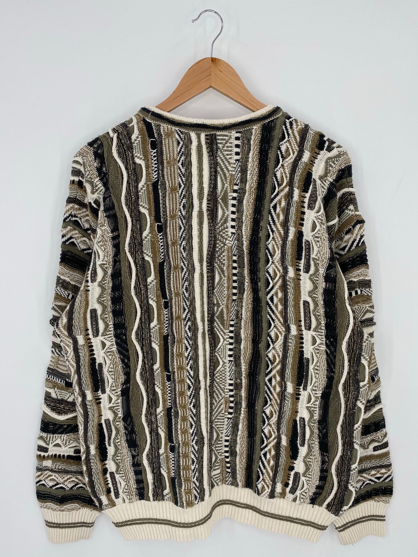 Vintage 3D COOGI- Style Size L Knit Sweater / K6225