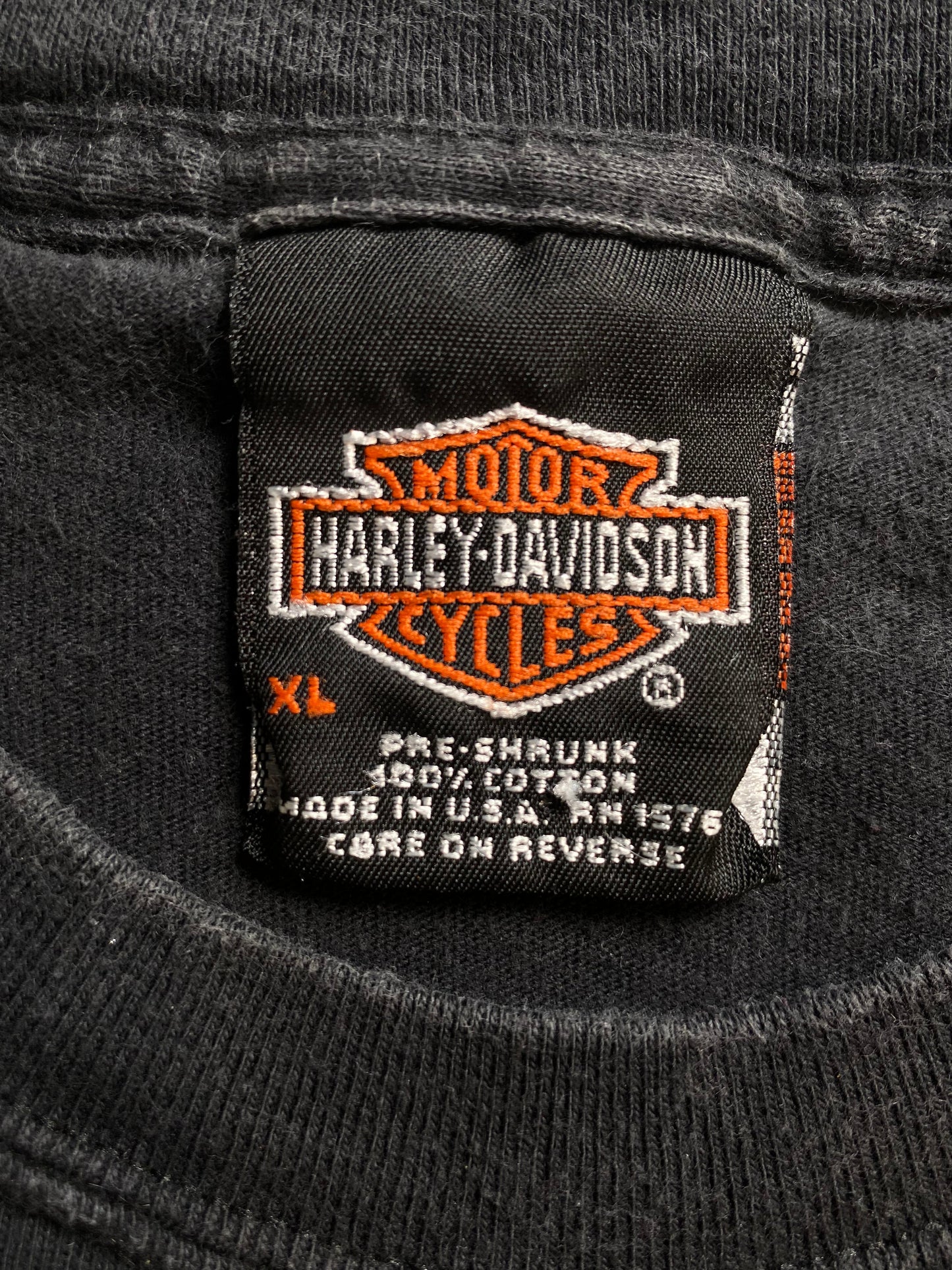 2000 HARLEY DAVIDSON Made in USA Size XL Vintage T-Shirt / A8601