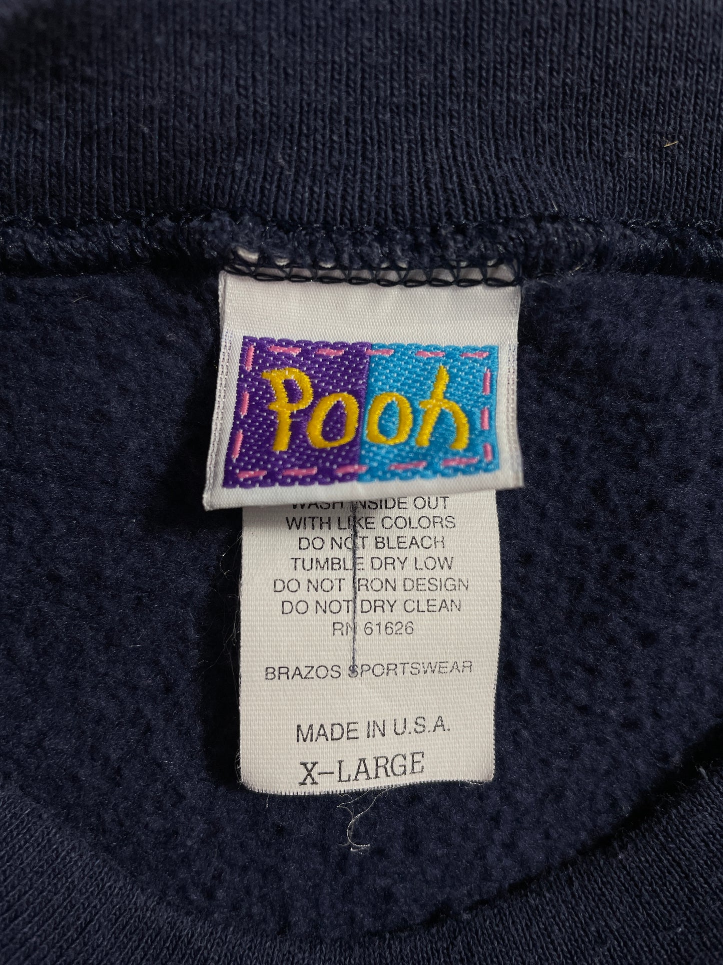 90’s DISNEY TIGGER Made in USA Size XL Vintage Sweat-Shirt / E6041S