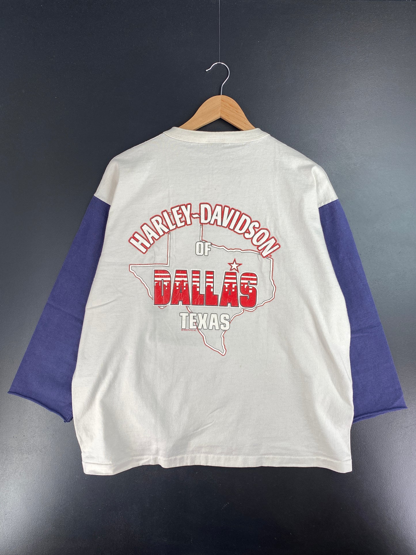 1988 HARLEY DAVIDSON Made in USA Size XL Vintage T-Shirt / E519