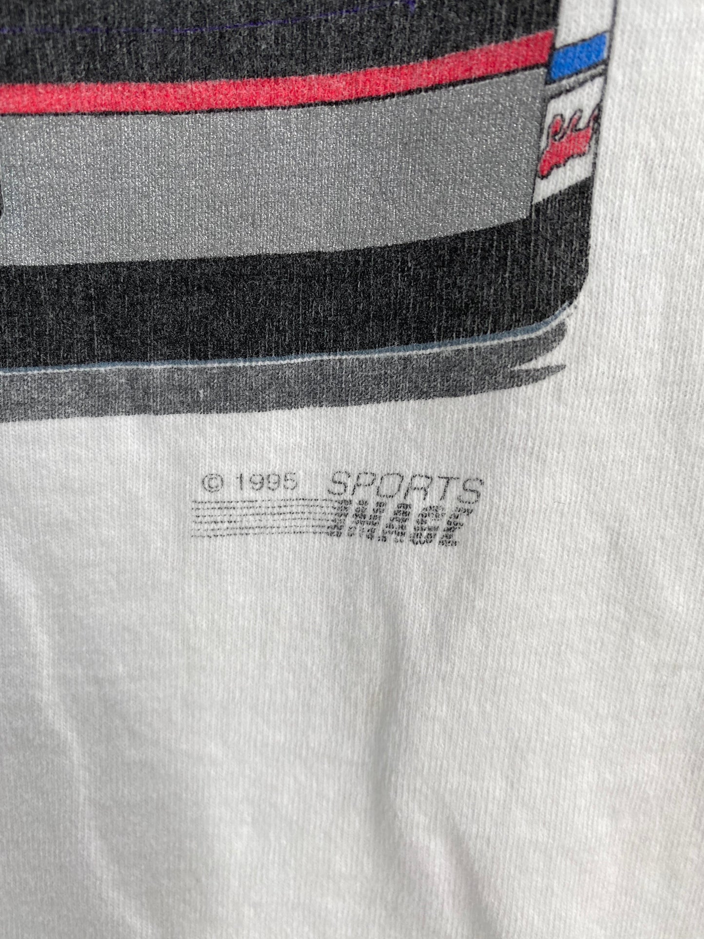 1995 DALE EARNHARDT Made in USA Size XL Vintage Racing T-Shirts / A7644