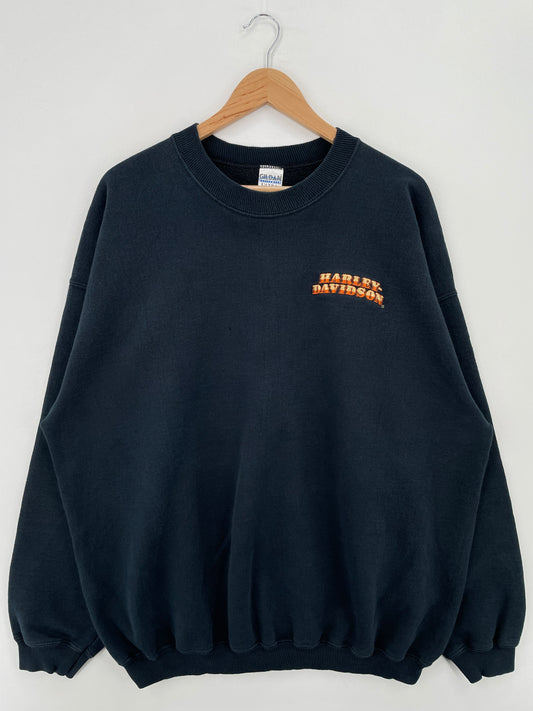 00’ HARLEY DAVIDSON Size XXL Vintage Sweat-Shirt / A7117
