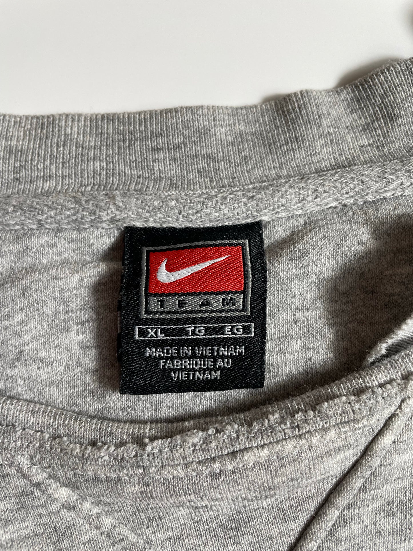 00' NIKE PENN STATE Damaged Size XL Vintage College Sweat-shirt / K9279