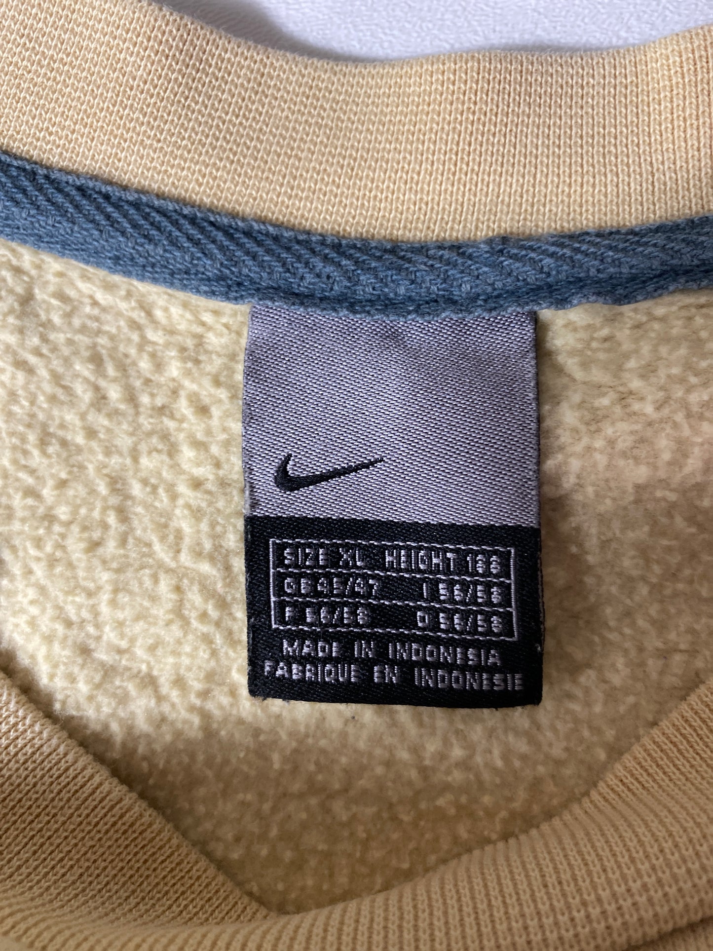 00’ NIKE MINI SWOOSH Size XL Vintage Sweat-shirt / K461