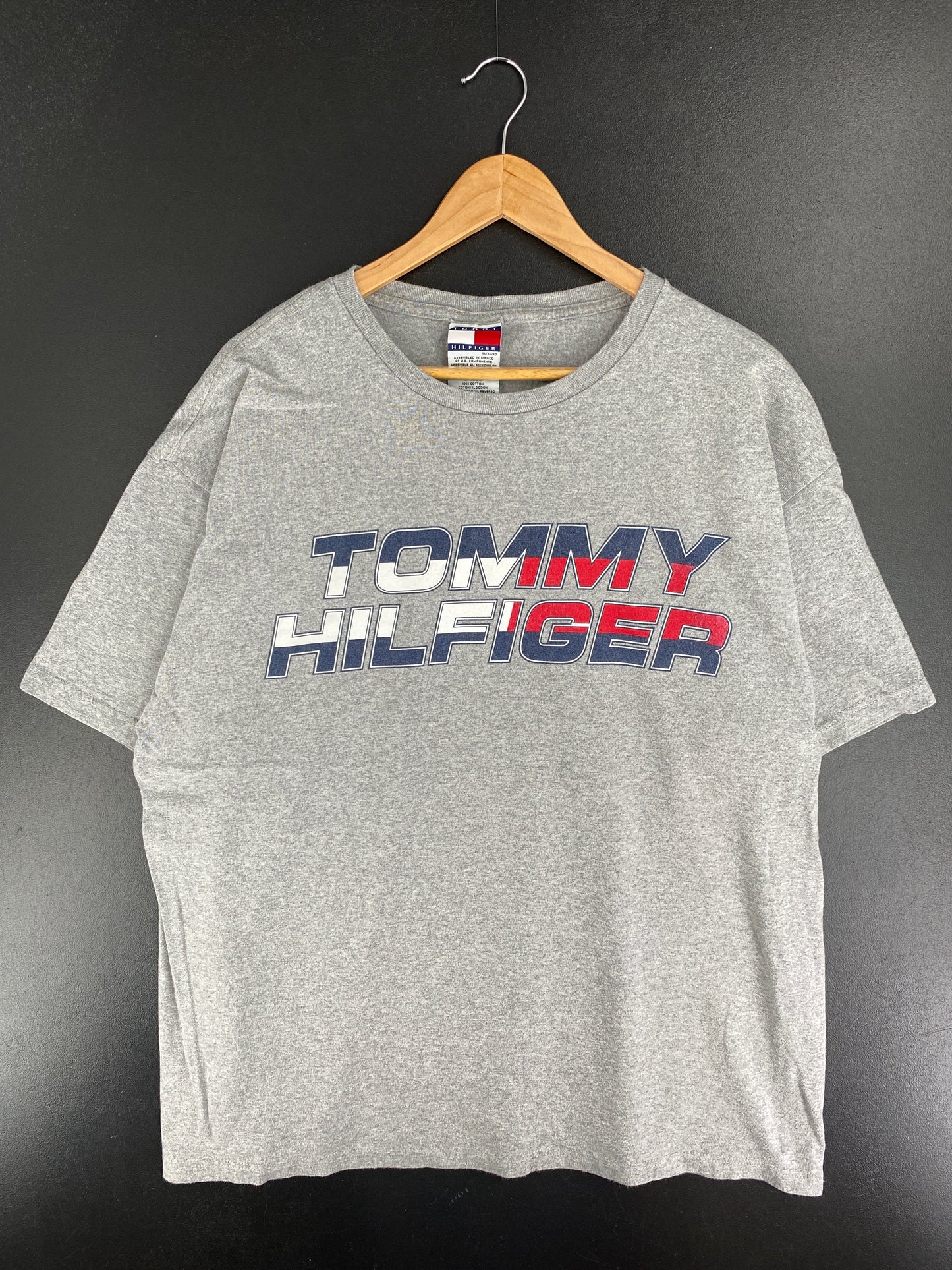 .90’s TOMMY HILFIGER Size XL Vintage T-Shirt / A4996