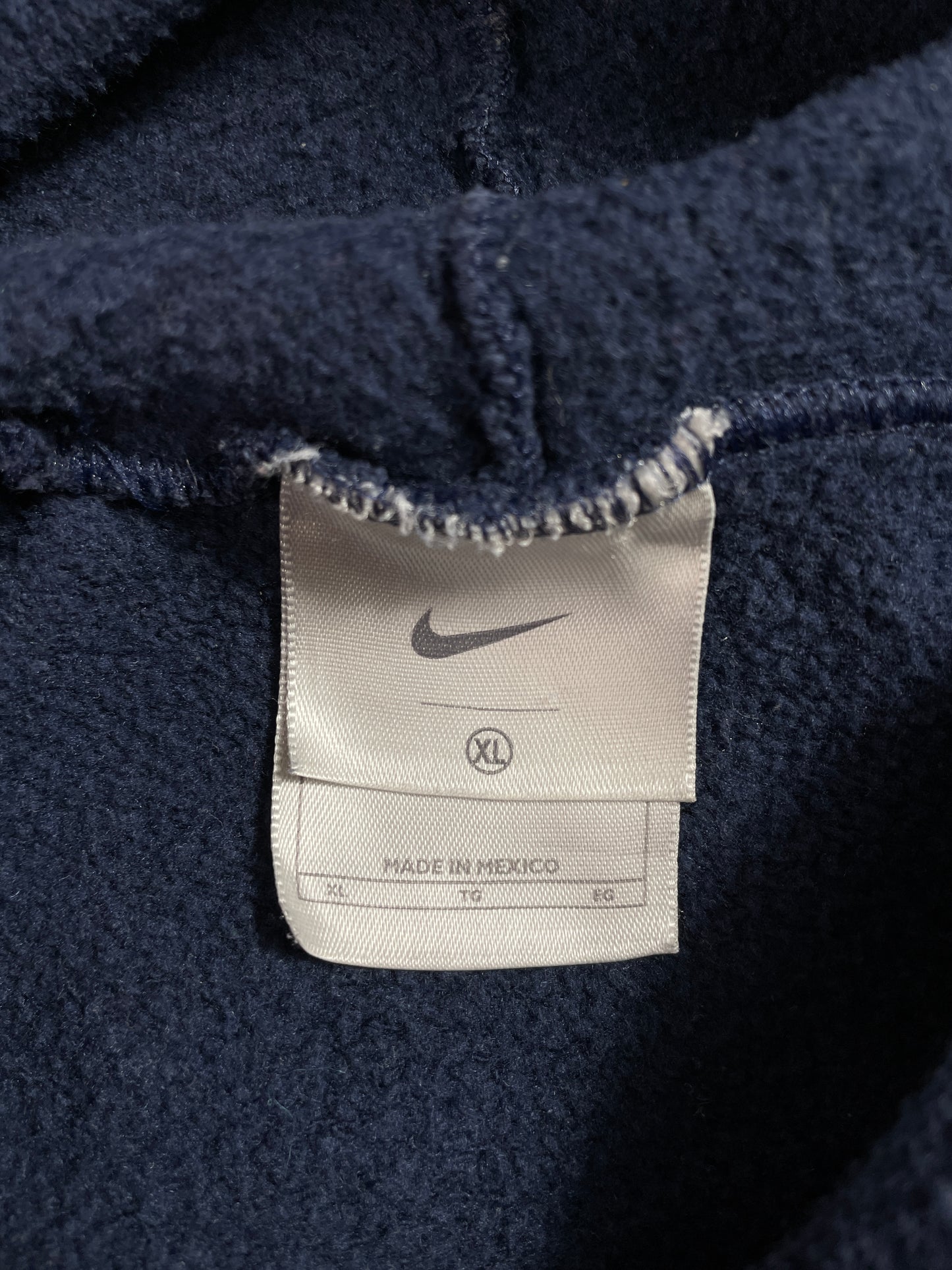90’s NIKE CENTER SWOOSH Size XL Vintage Hoodie Sweat-Shirt / E2935S