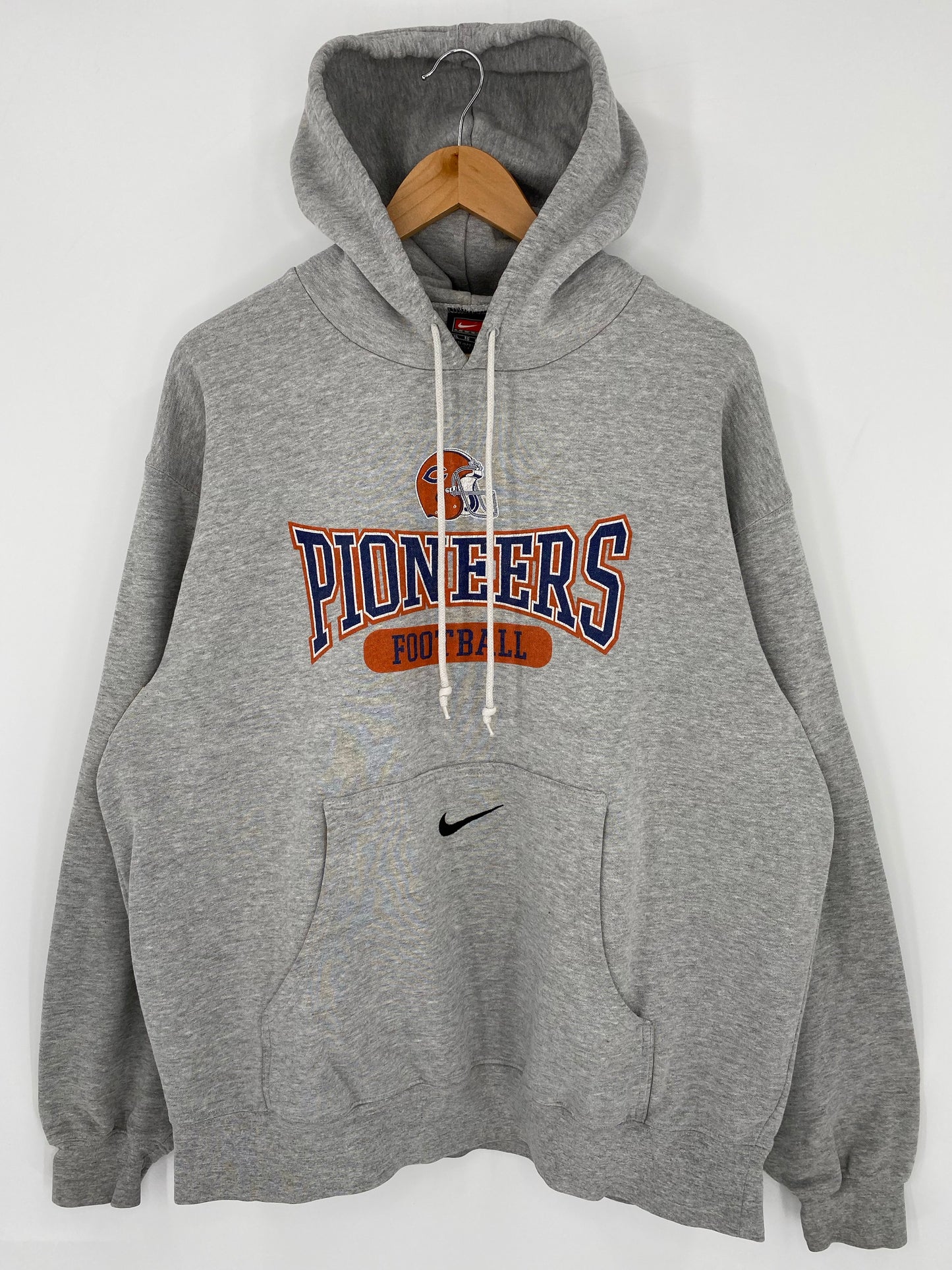 00' NIKE PIONEERS Size XL Vintage College Hoodie Sweat-shirt / K5944