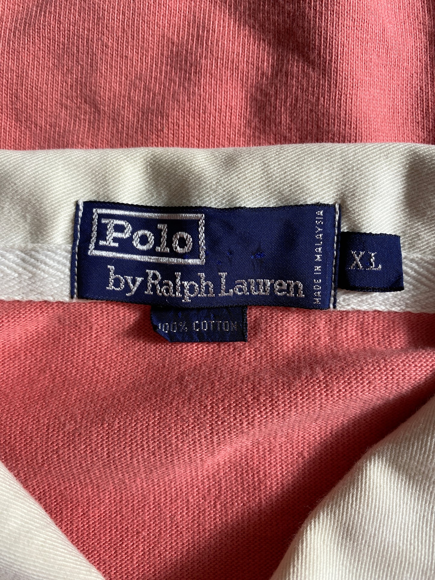 90’s POLO RALPH LAUREN Size XL Vintage Rugby-Shirt / K3706