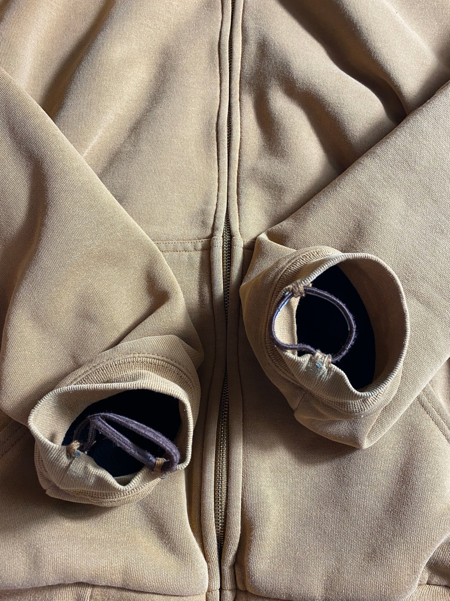 Vintage CARHARTT Size XXXL Zip-up Hoodie Sweat-Shirt / K8500