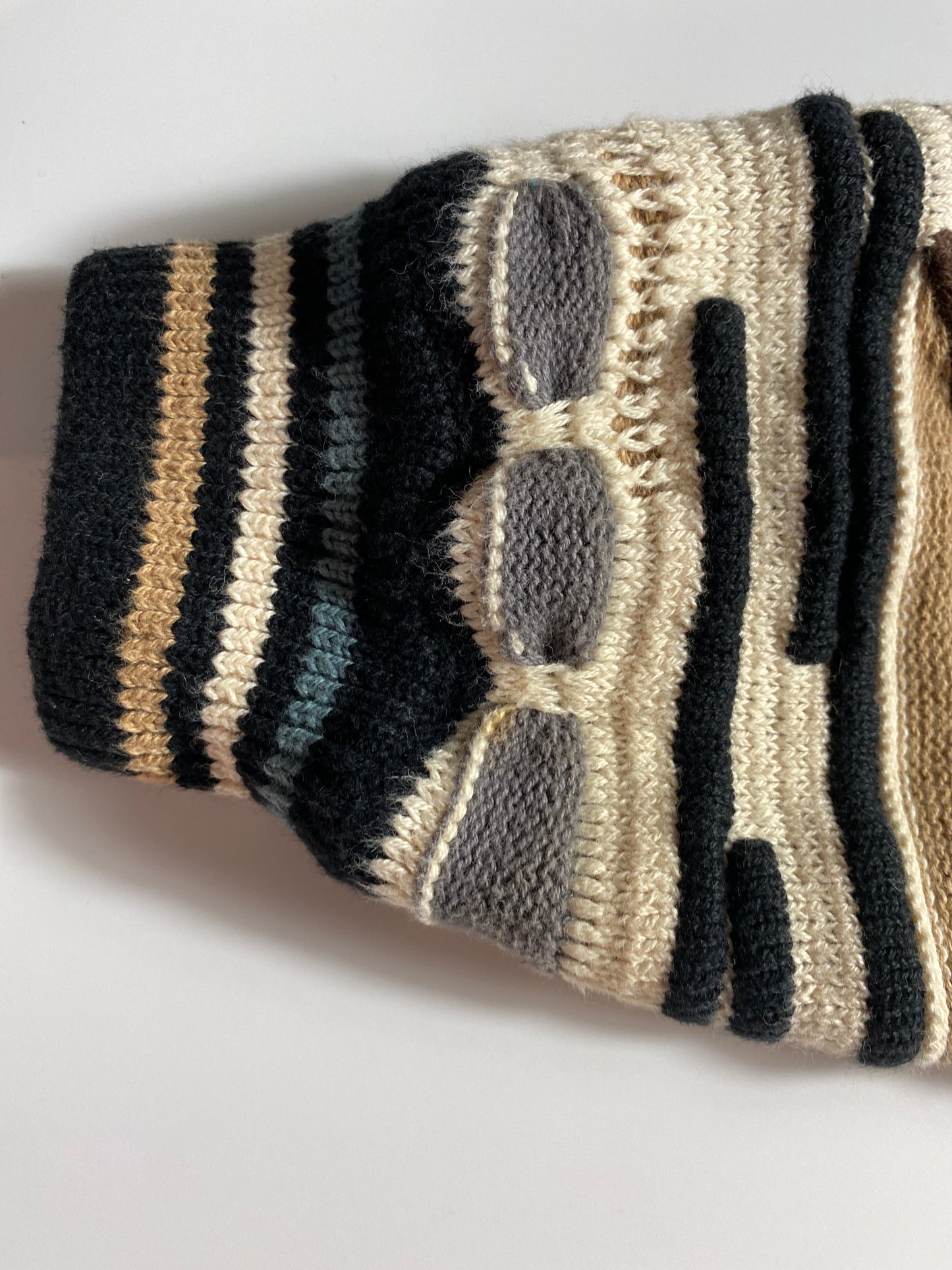 Vintage 3D COOGI Style Size XXL Knit Sweater / A6720