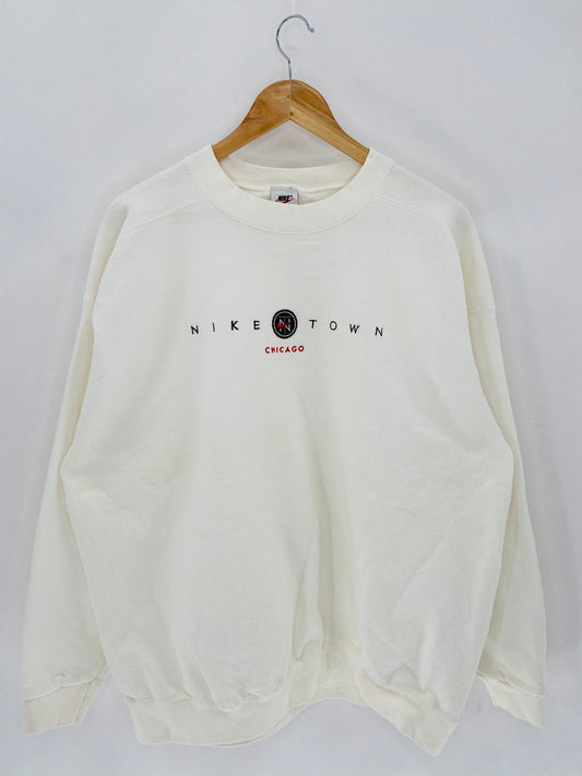 90’s NIKE TOWN Size XL Made in USA Vintage Sweat-shirt  / 6046