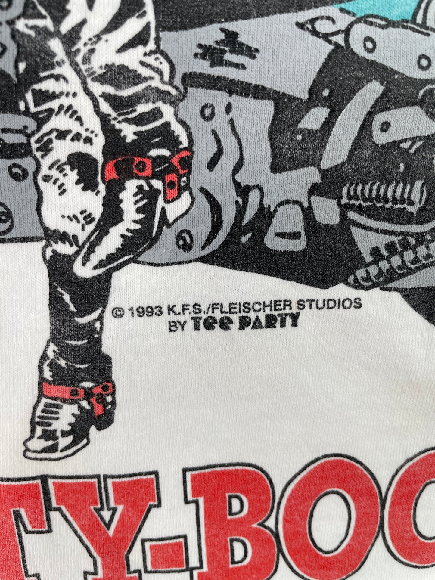 1993 BETTY BOOP Size L Vintage T-Shirt / A7800
