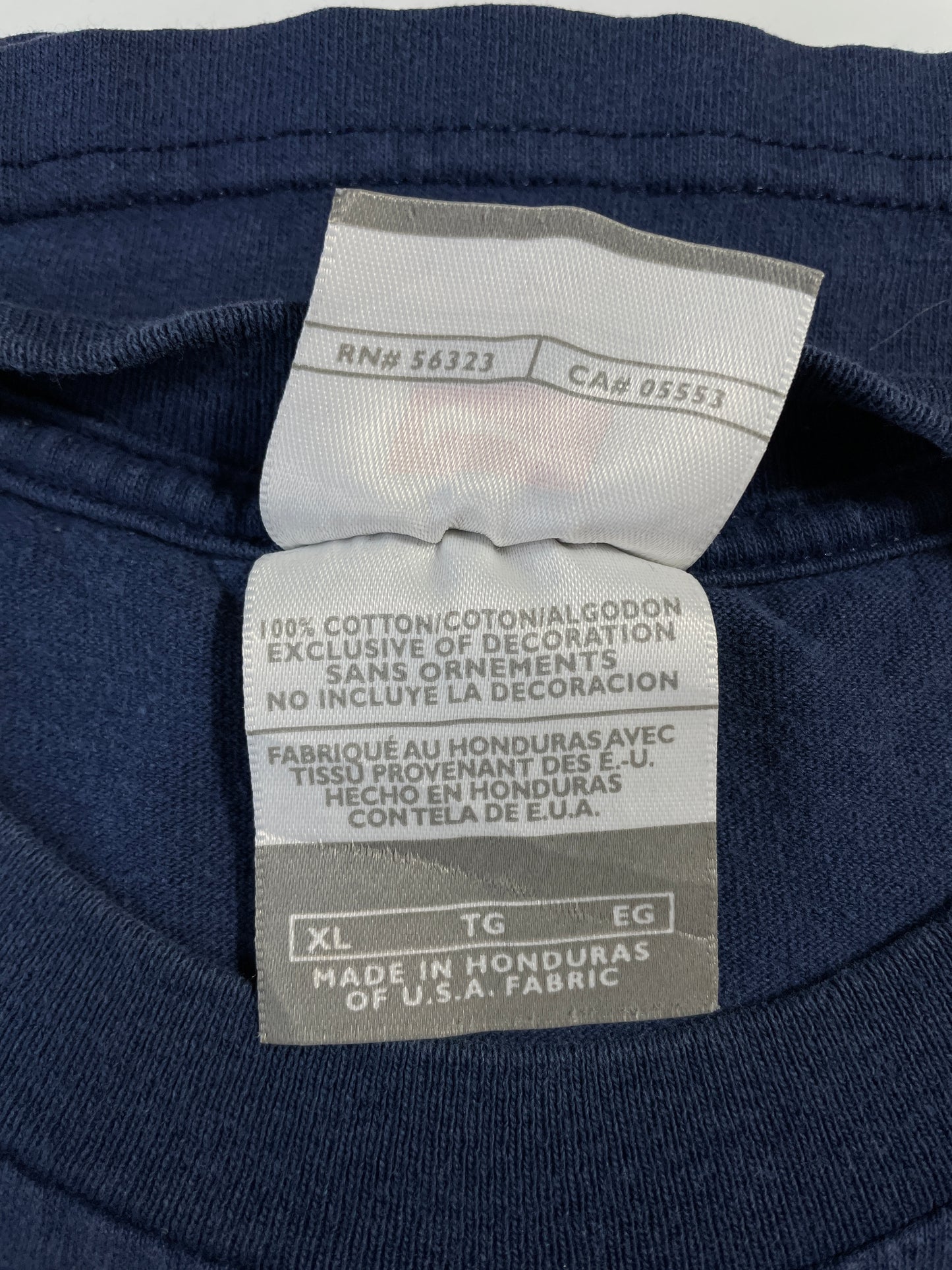 00' NIKE CAROLINA Size XL Vintage College T-shirt / E134
