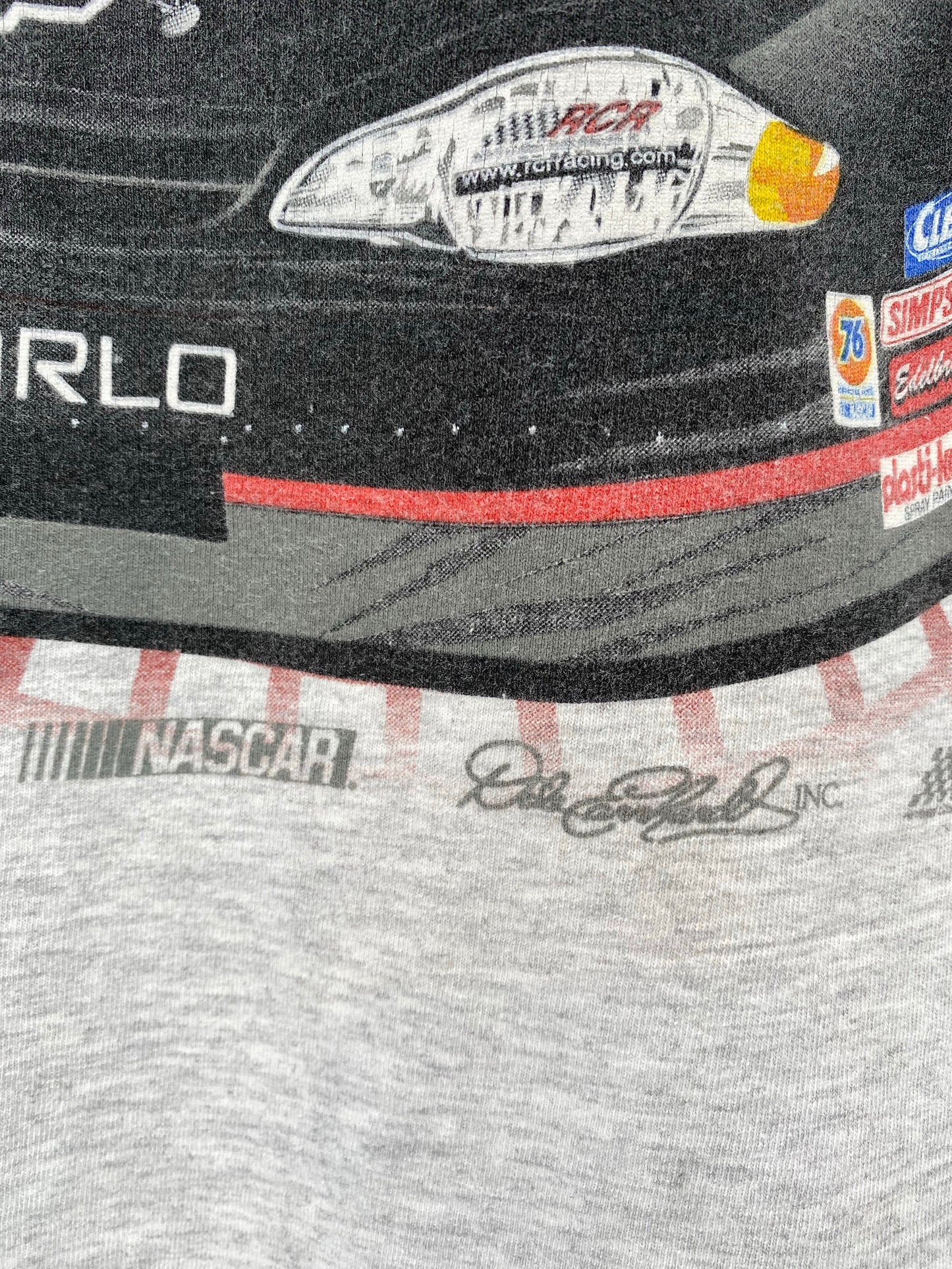 Vintage NASCAR DALE EARNHARDT Size L Racing T-Shirt / K6221