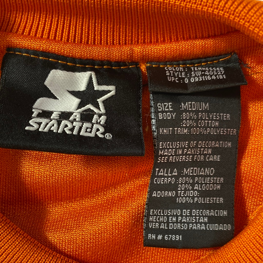 00' STARTER x TENNESSEE Size M Vintage College Jersey Material Sweat-shirt / A8156