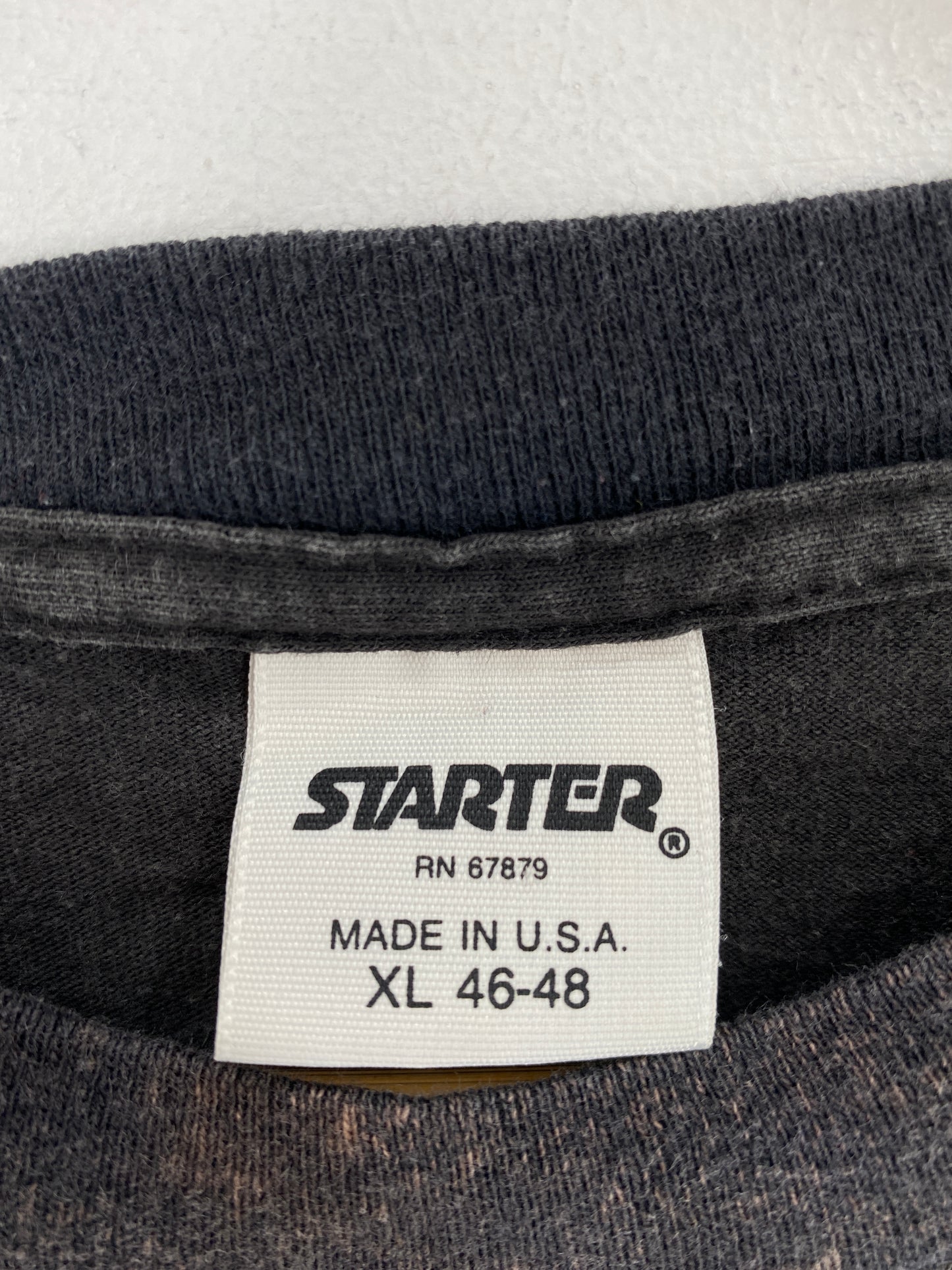 1990 STARTER LOS ANGELES KINGS Made in USA Size XL Vintage NHL T-Shirt / A4987