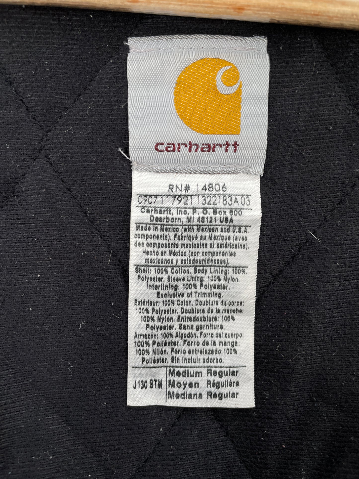Vintage CARHARTT Size M Hoodie Duck Jacket / A7091