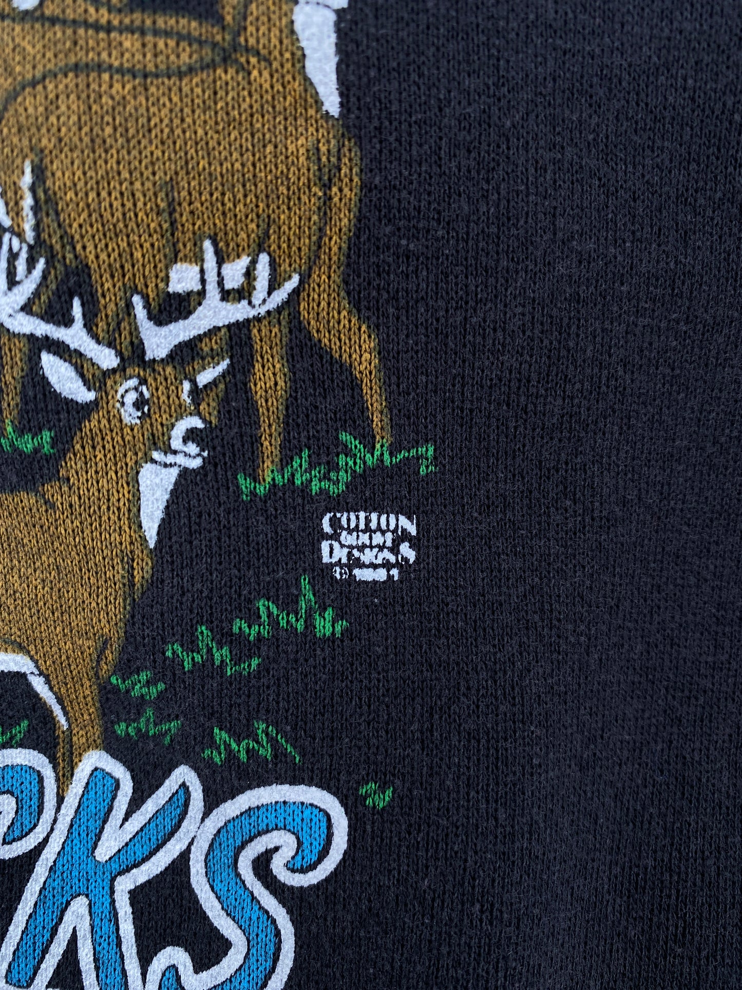 90's ONE HUNDRED BUCKS Made in USA Size L Vintage Sweat-Shirt / A9627