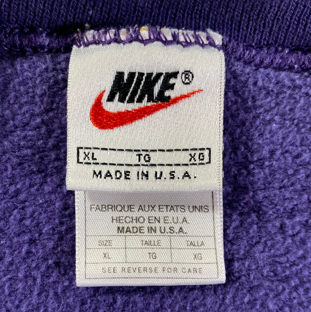 .90's NIKE Made in USA Size XL Vintage Sweat-Shirt / E5486S