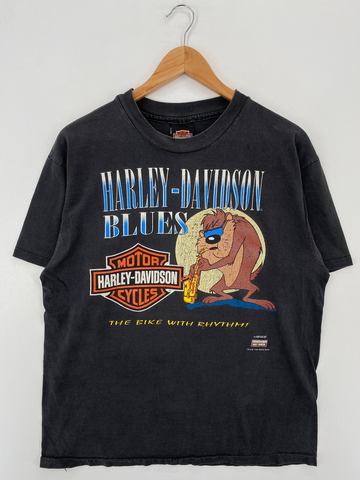 1994 HARLEY DAVIDSON x LOONEY TUNES Made in USA Size L Vintage T-shirt / A7918