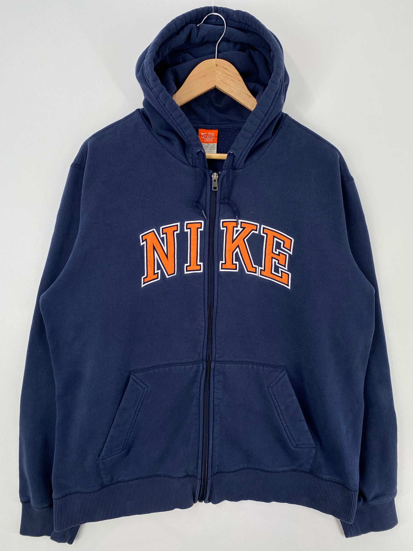 00' NIKE Size XL Vintage Zip-Up Hoodie Sweat-shirt / A636