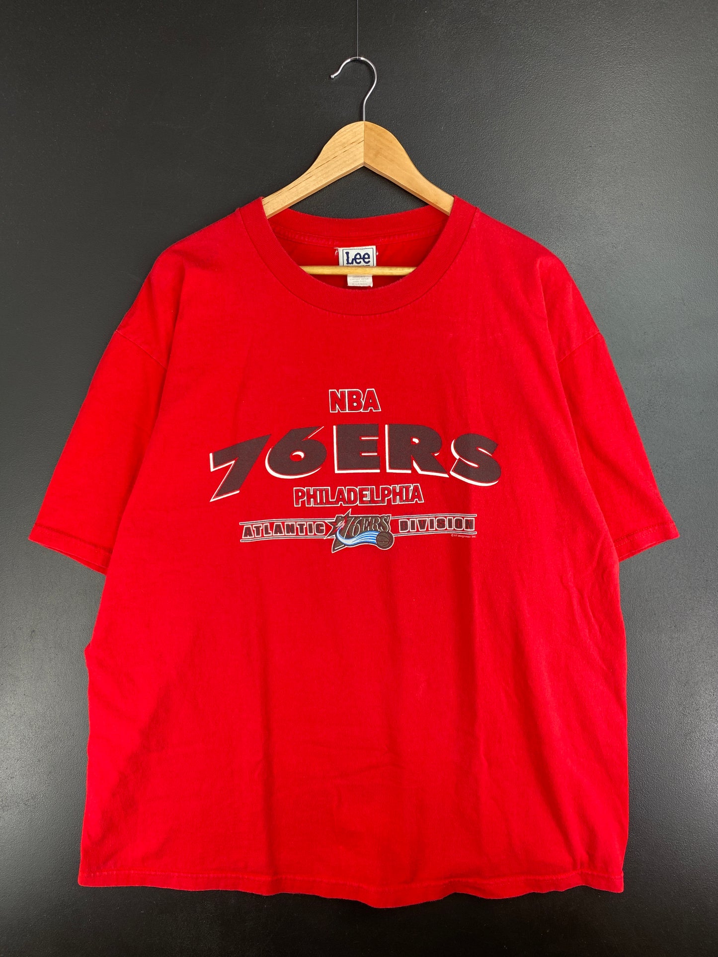 00’ PHILADELPHIA 76EAR Size XL Vintage NBA T-shirt / E1295T