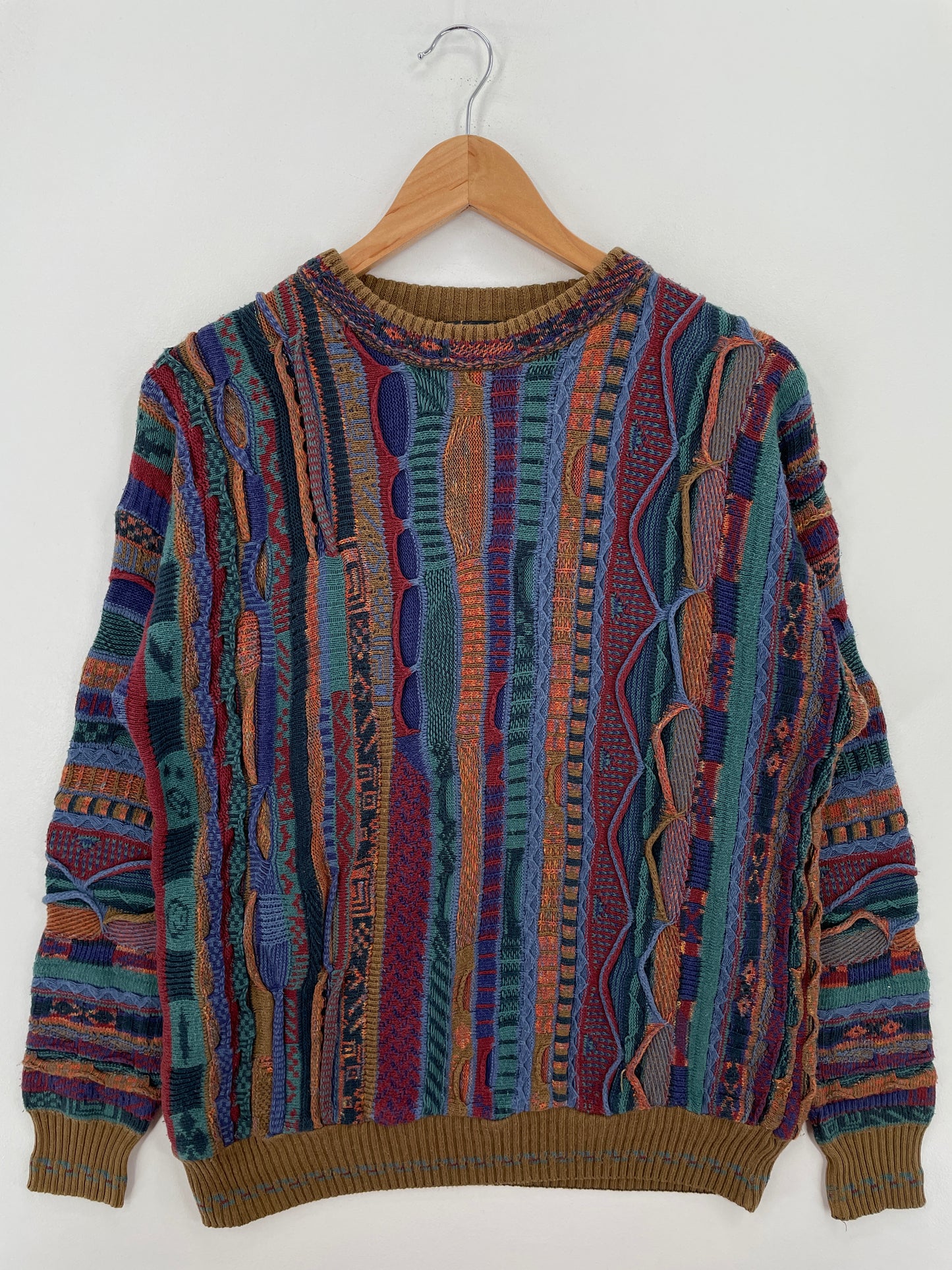 Vintage 3D COOGI- Style Size Approx.M Knit Sweater / A7962