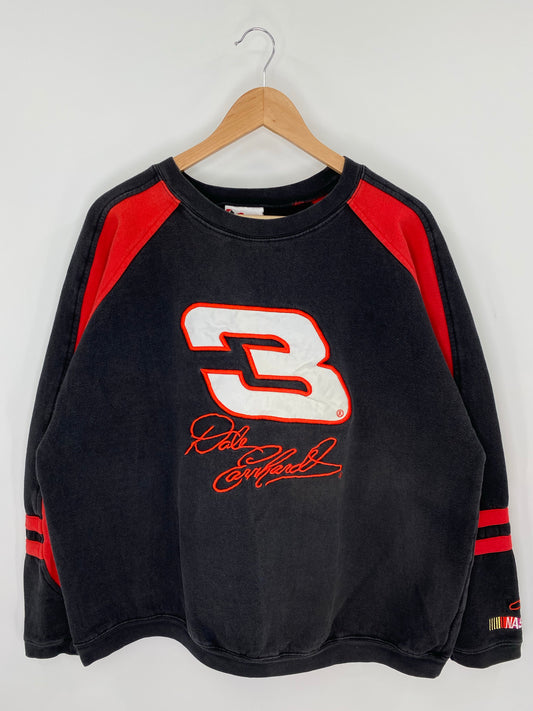00' NASCAR DALE EARNHARDT Size XXL Vintage Racing Sweat-shirt / K8720