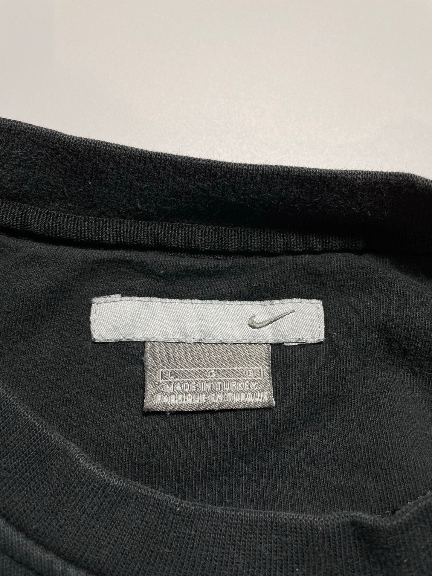 00’ NIKE MINI SWOOSH Size L Vintage Sweat-shirt / E598