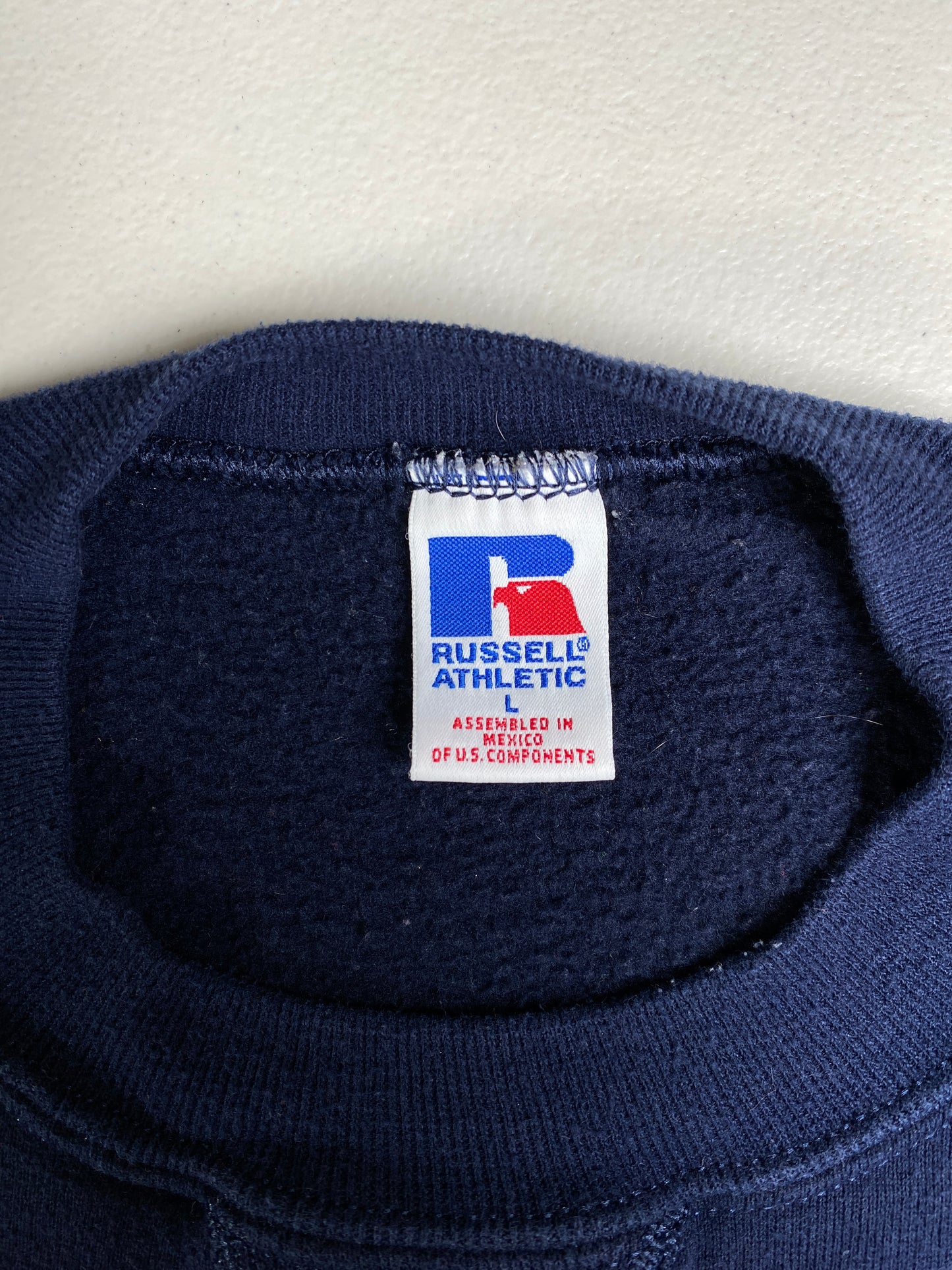 90’s RUSSEL x ATLANTA BRAVES Size L MLB Sweat-shirt / E5320S