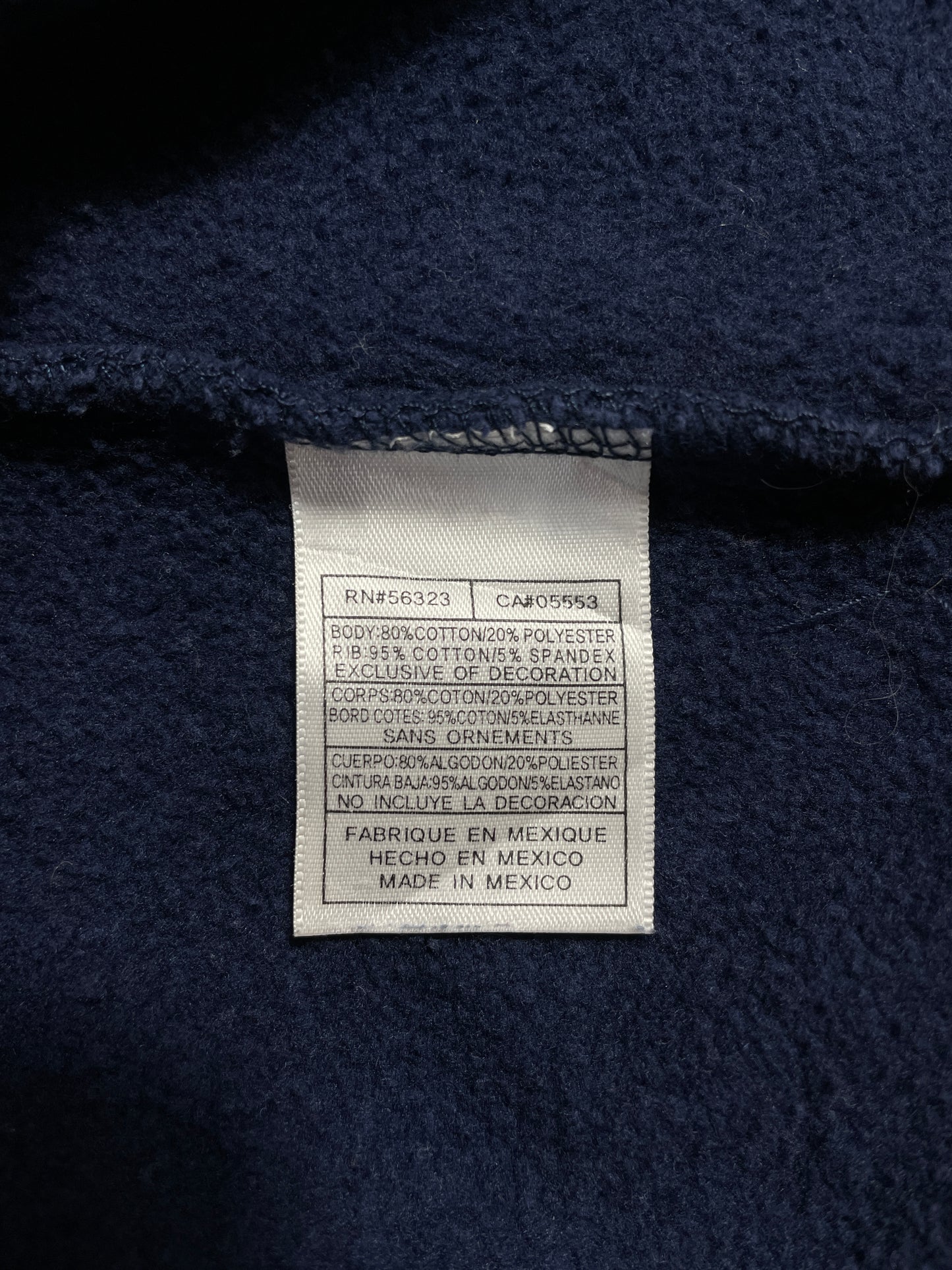 00' NIKE x MARQETTE Size XL Vintage College Sweat-shirt / A8487