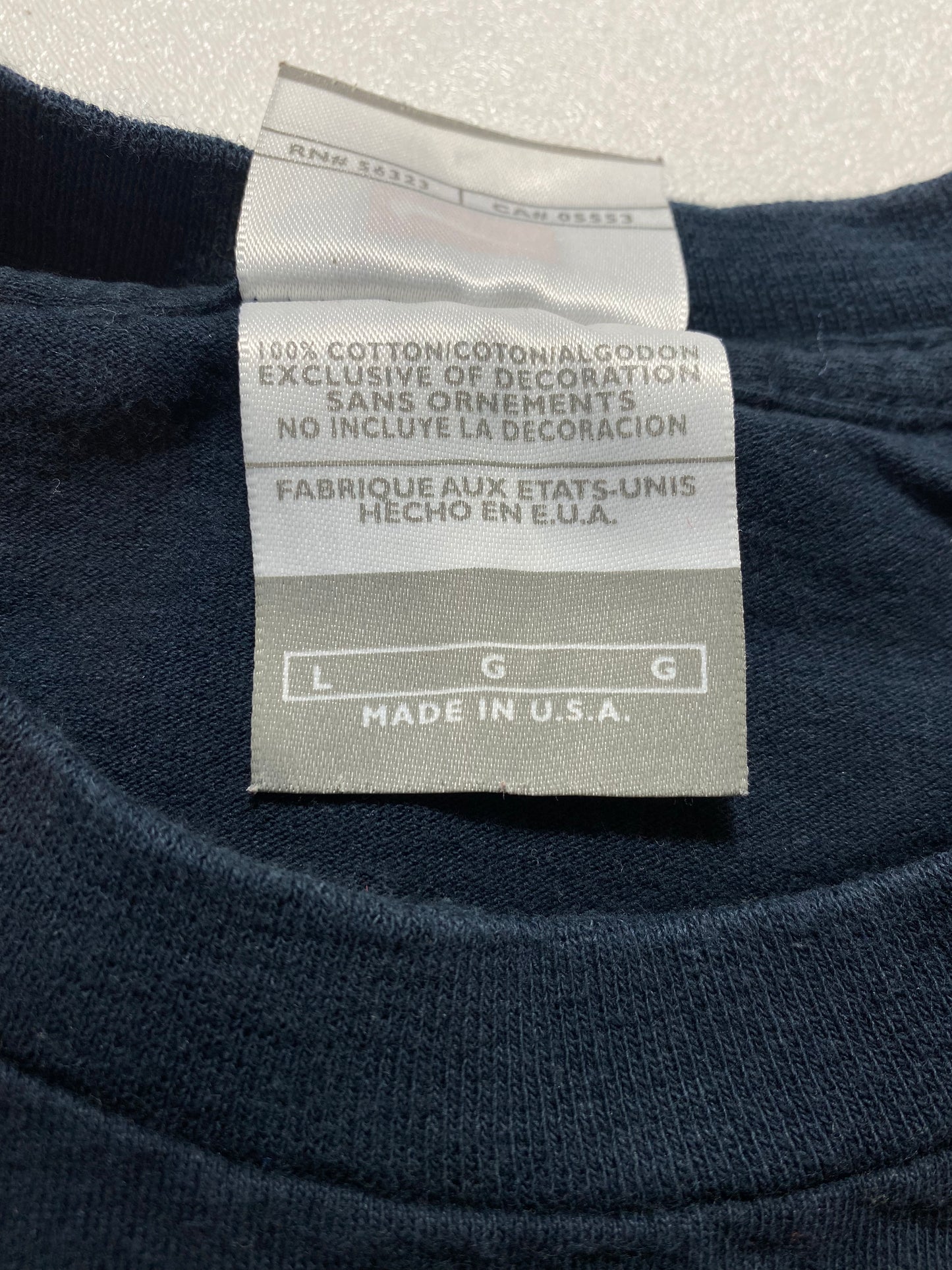 00' NIKE IOWA Made in USA Size L Vintage College T-shirt / A22