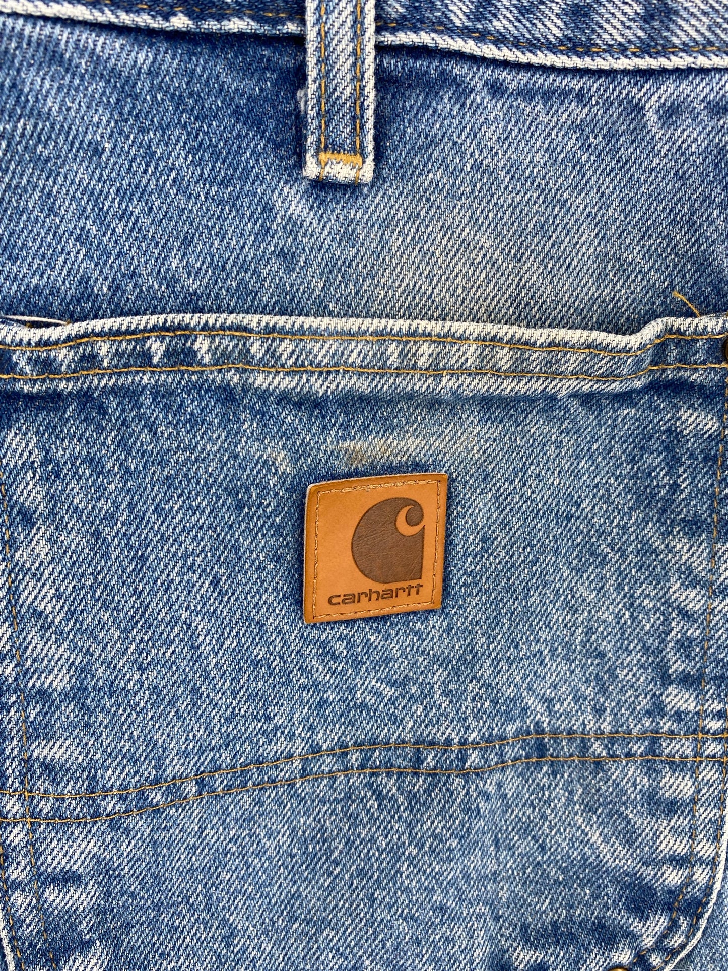Vintage CARHARTT Size W34xL28.5 Double Knee Pants / A7562