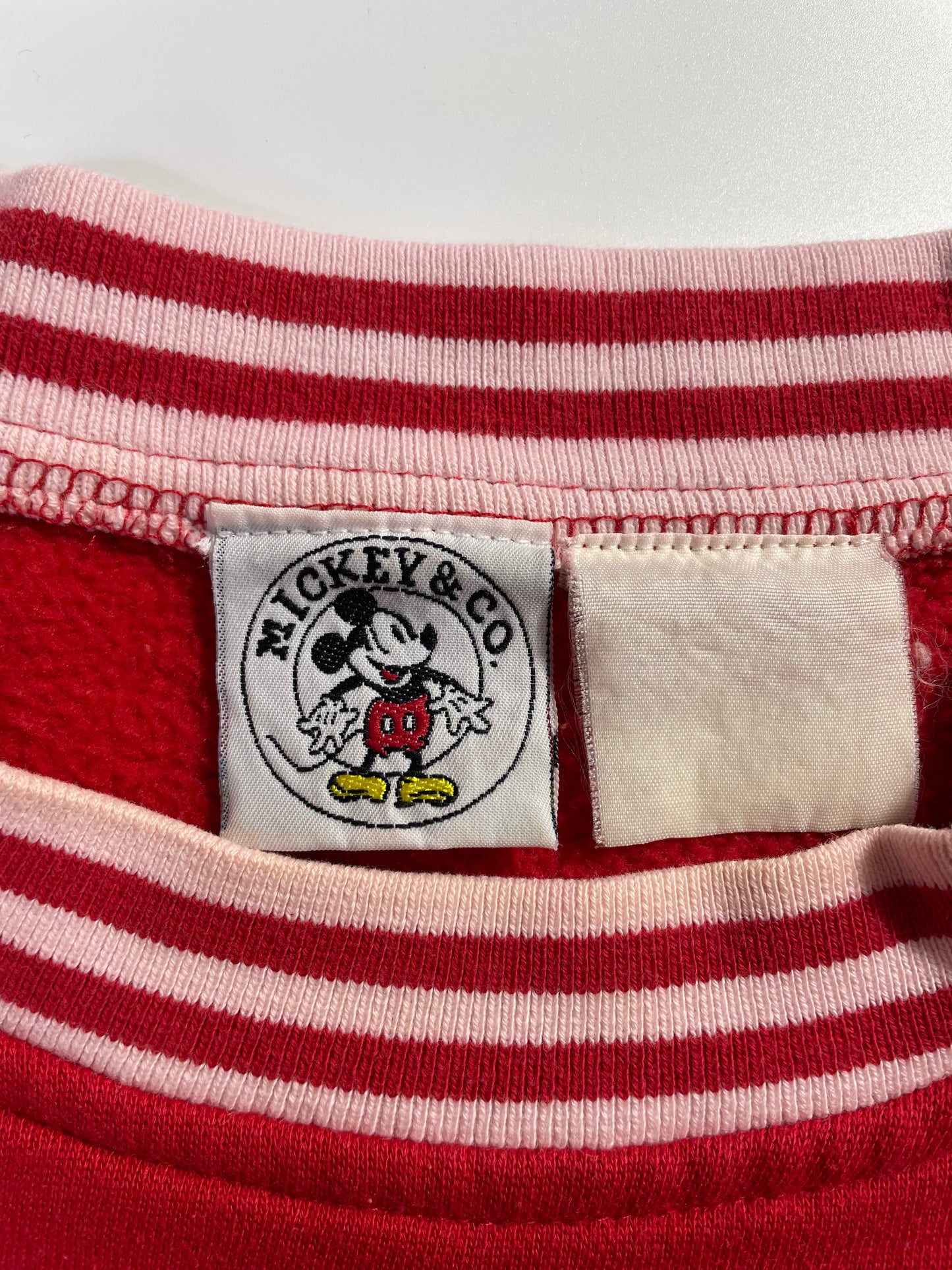 Vintage DISNEY MICKEY Size No Tag(Approx.XL) Sweat-Shirt / A1773