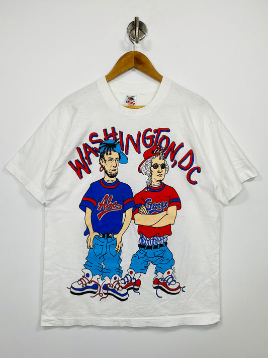 90’s Washington DC Made in USA Vintage T-Shirt / 4641