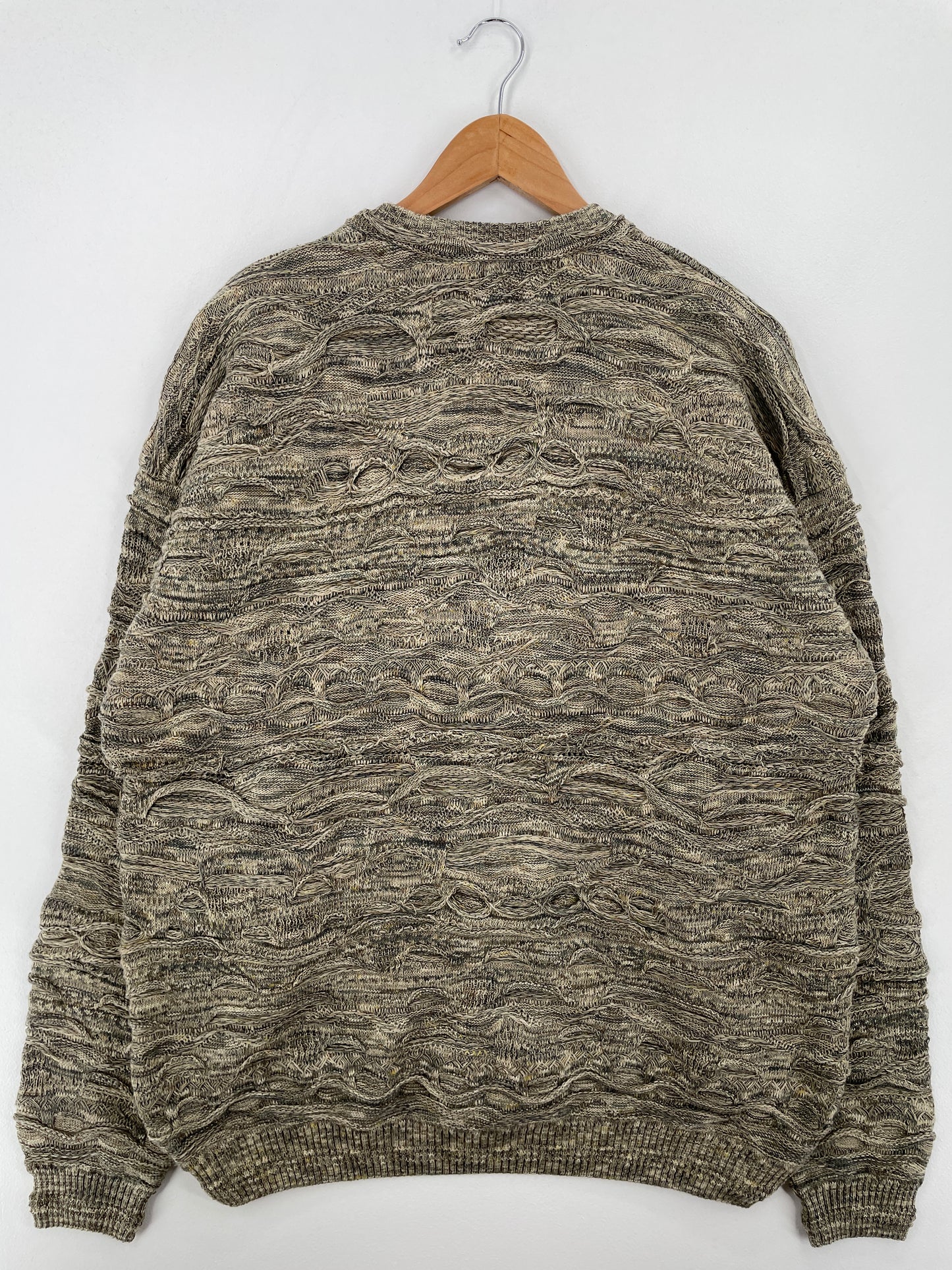 Vintage 3D COOGI- Style Size L Knit Cardigan / A8461