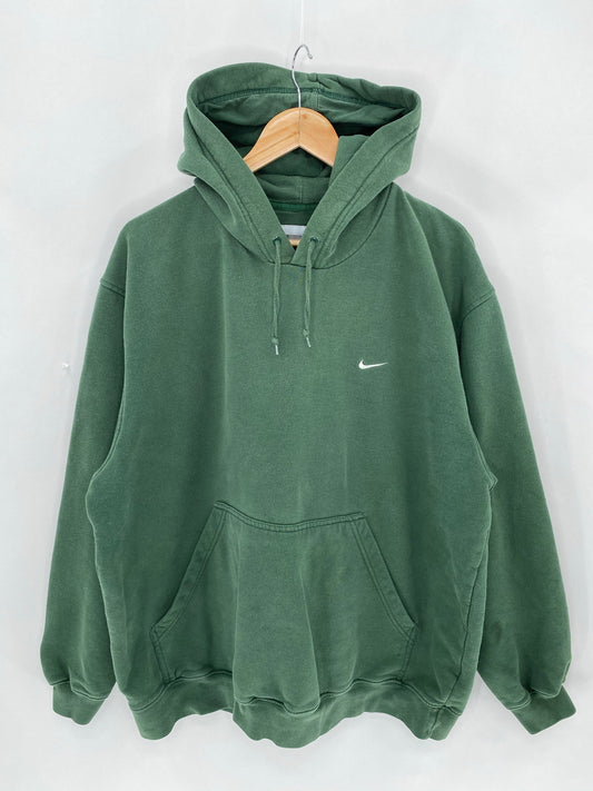 00’ Nike Mini Swoosh Size XL Vintage Hoodie Sweat-shirt  / 5987